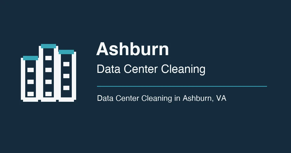 Ashburn Data Center Cleaning Social share image